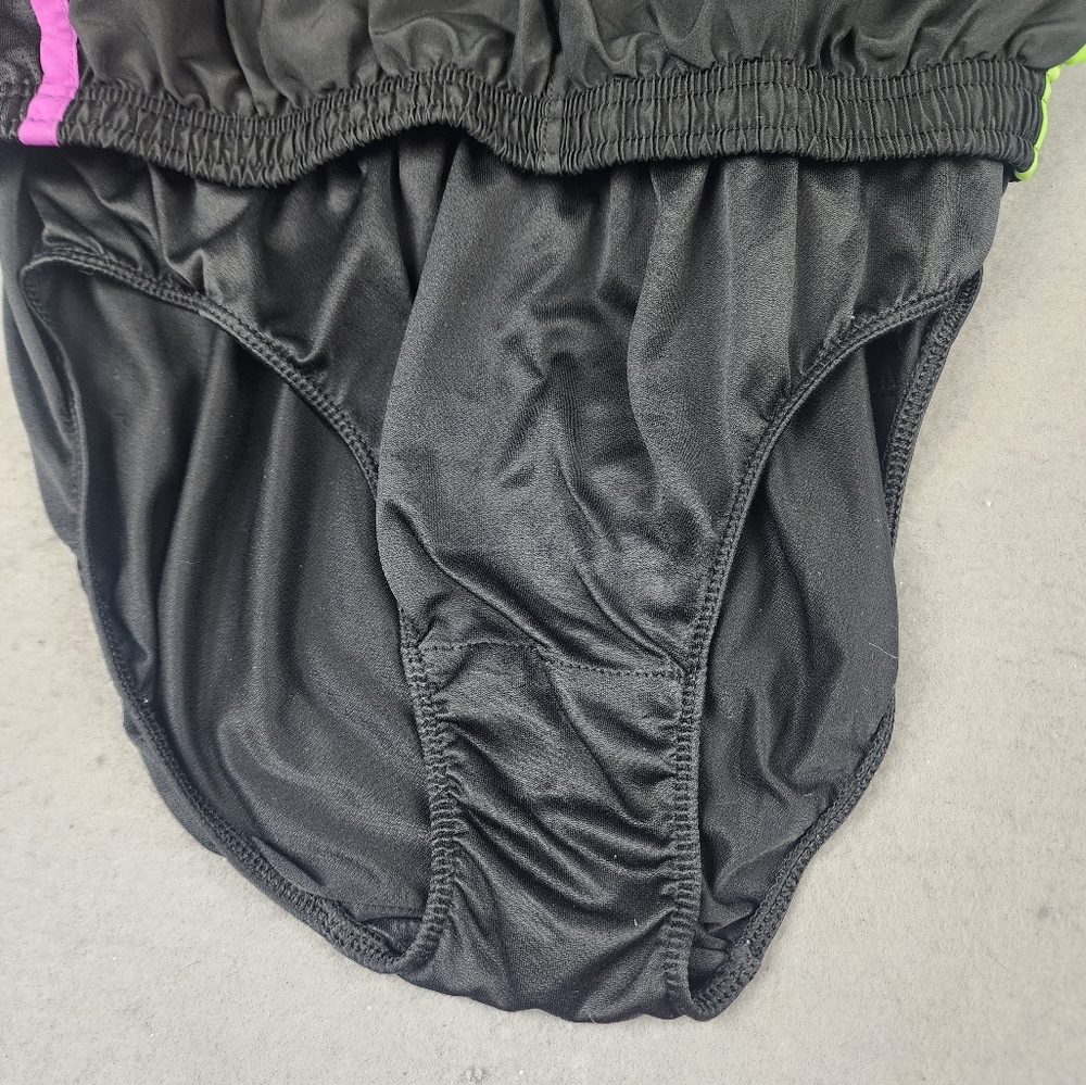 Nike Dri Fit Black Shorts with Colorful Trim Womens Medium Activewear - Picture 7 of 15